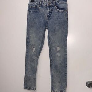 Wonder Nation Kids Distressed Light Blue Jeans